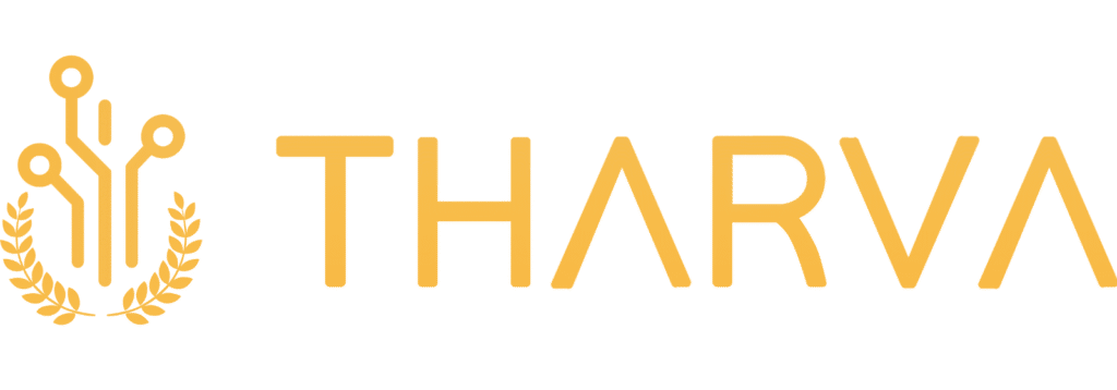 Tharva logo gold